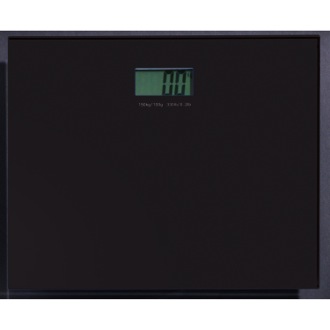 Square Black Electronic Bathroom Scale Gedy RA90-14